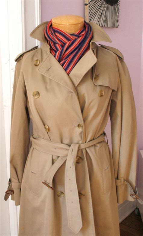 vintage burberry coat|authentic burberry trench coat.